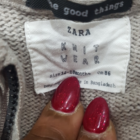 Zara knit wear 13 to 18 months - Picture 3 of 3